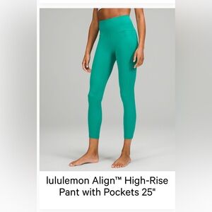 lululemon Align™ High-Rise Pant with Pockets 25"